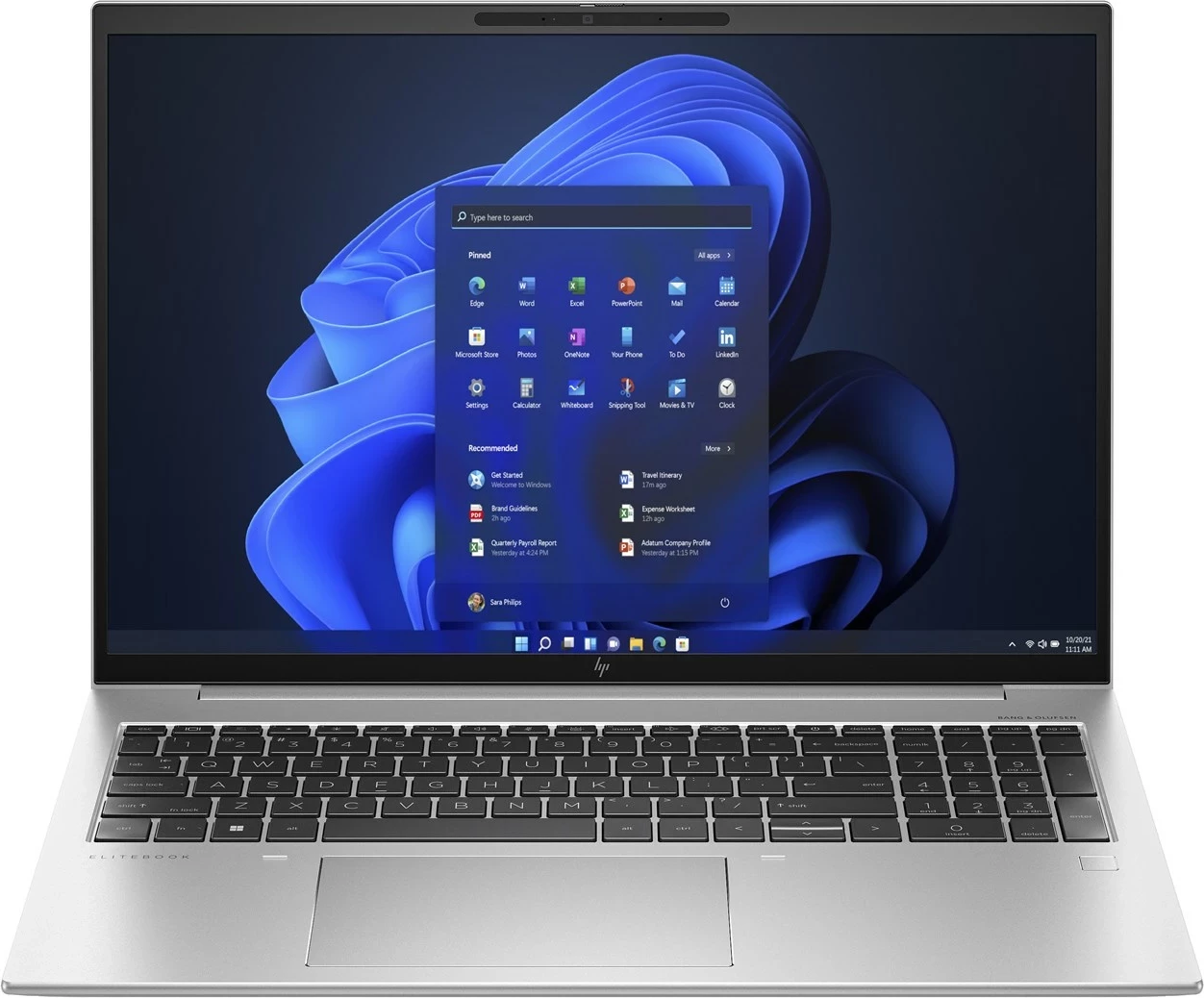 Laptop HP EliteBook 865 16 G10, AMD Ryzen 7 PRO 7840U, 16 GB RAM, 512 GB SSD, Argjendtë