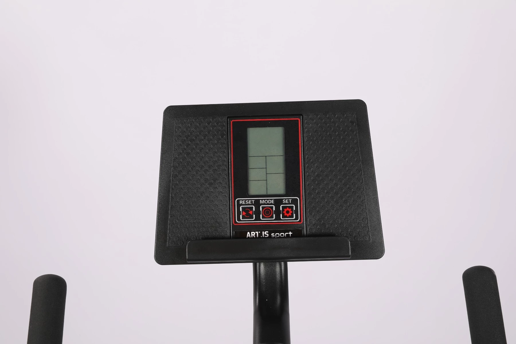 biçikletë statike indoor ART.IS sport Superior AS2 (AS8718), volant 8 kg, Bluetooth Kinomap/Zwift, deri 120 kg, e zezë/kuqe