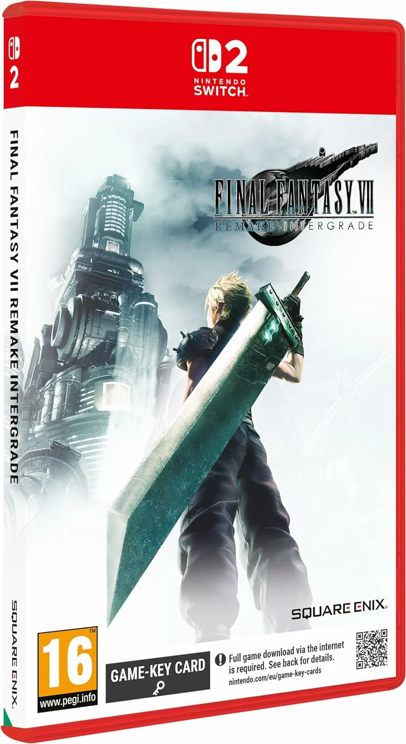 Lojë për Nintendo Switch 2 Square Enix Final Fantasy VII Remake Intergrade, PEGI 16, Game-Key Card