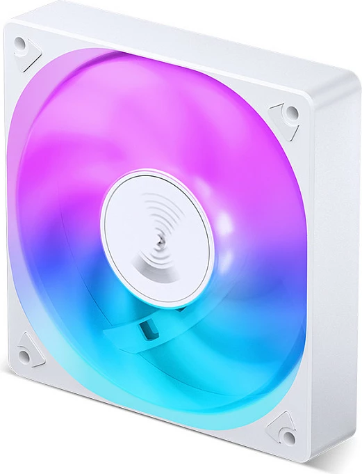 Ventilator për kasë Jonsbo SL-120C, 120mm, 3-Pin, RGB, i bardhë