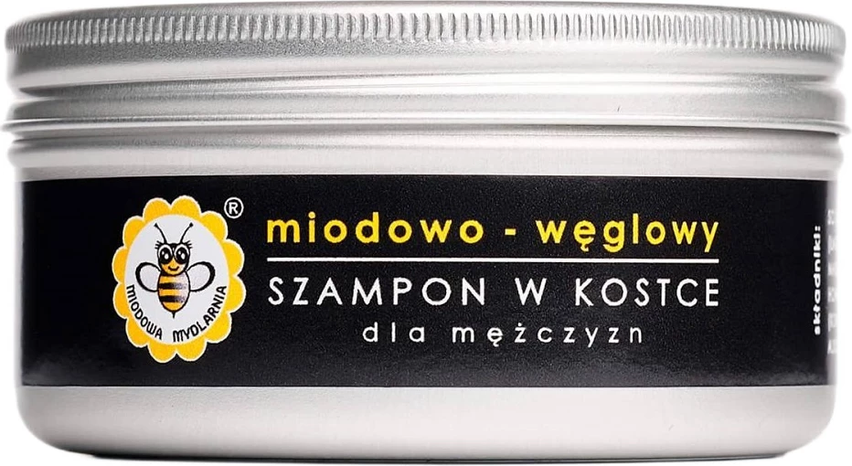 Shampo solide për meshkuj Miodowa Mydlarnia Honey-Charcoal Bar, 70g