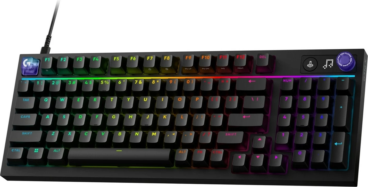 Tastierë mekanike Logitech G316 X, RGB, me kabllo, English ANSI, e zezë