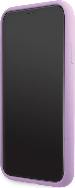 Mbështjellës Karl Lagerfeld KLHCN61SKSVGU për iPhone 11/XR 6.1", silikon, vjollcë