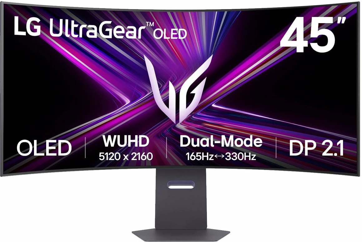 Monitor gaming LG UltraGear 45GX950A-B OLED 45\" 5K2K 165Hz/330Hz, i zi
