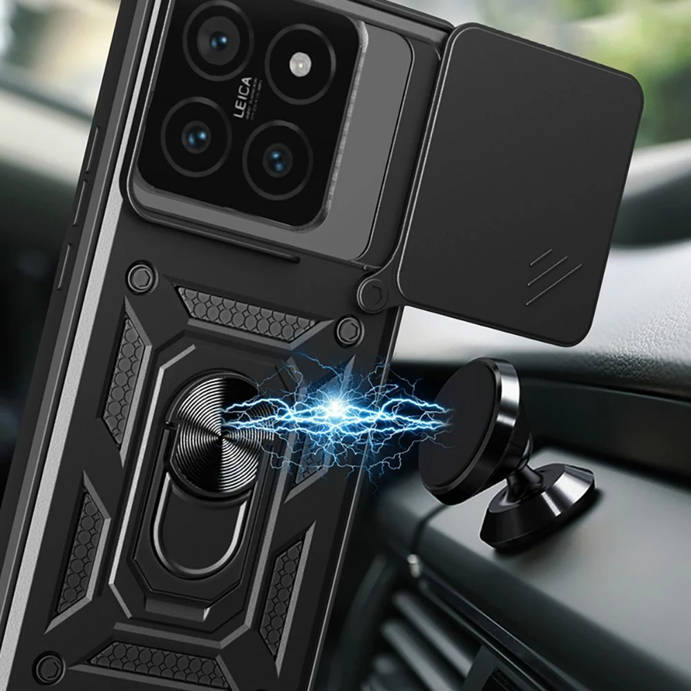 Mbështjellës Tech-Protect CamShield Pro për Xiaomi 14, i zi