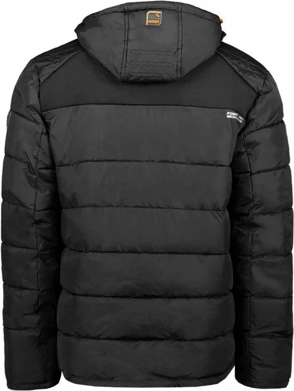 Jakne për meshkuj Geographical Norway BEACHWOOD BLACK-FORANGE DB 068 BS4, e zezë
