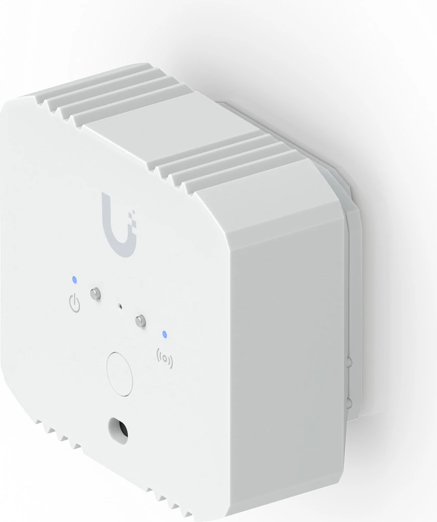 Sensor ambiental Ubiquiti USL-Environmental, multisensor temperaturë/lagështi/dritë + zbulim rrjedhje uji, i bardhë