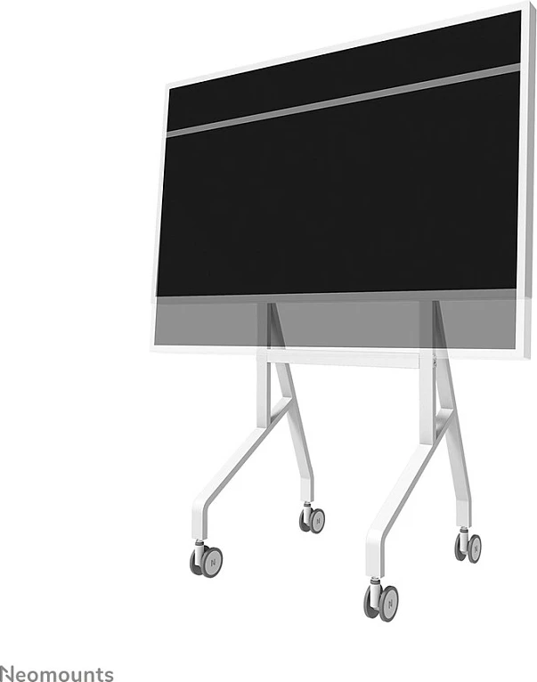 Stendë TV me rrota Neomounts MOVE Go Flip FL50-515WH1, 55-65", VESA 400x400, 50 kg, e bardhë