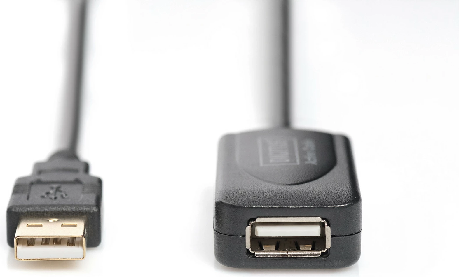 Kabllo USB zgjatues Digitus 5m, USB 2.0, e zezë