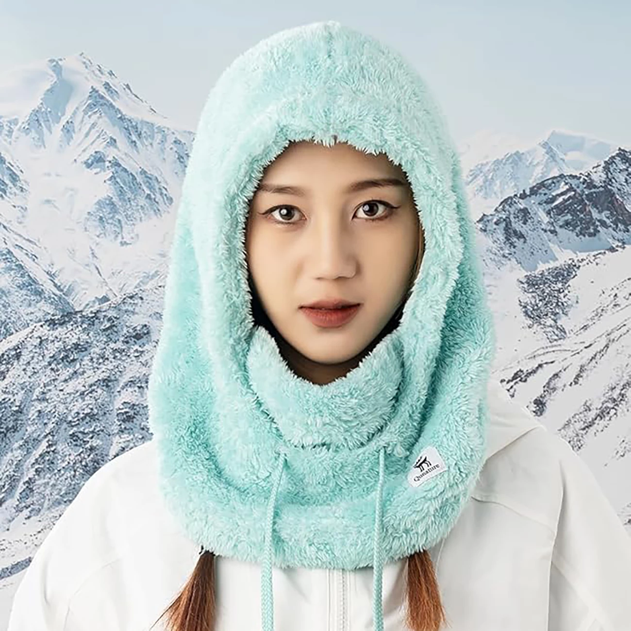 Balaklavë Qunature Arctic Velvet, L, mint
