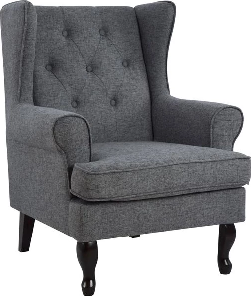 Karrige Brandon FH3073.10, pëlhurë gri, 83x83x104 cm