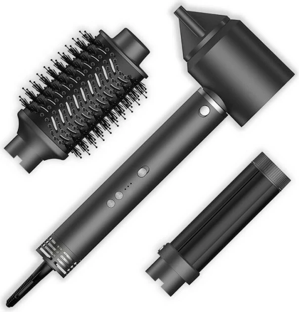 Set për kujdesin e flokëve 3në1 Multistyler Maestro MR-230, 1200W, të zeza