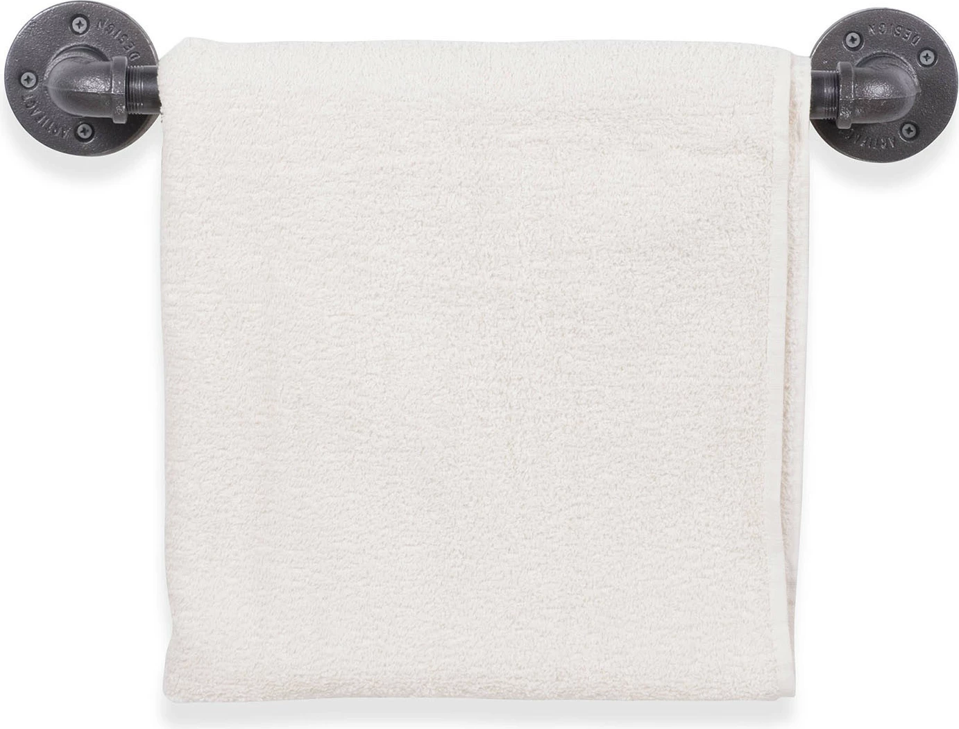 Varëse muri industriale Pipe Hook, ngjyrë gri, Boruraf064