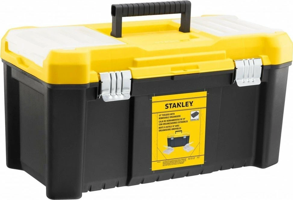 Kuti veglash Stanley Essential 19" (gjerësi 27 cm) verdhë/zezë