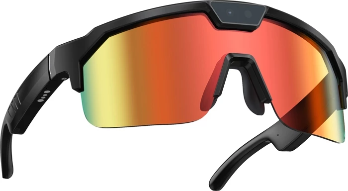 Syze sportive AI Zeblaze Q01, kamerë 8MP, Wi‑Fi, Bluetooth 5.3, IPX4, portokalli
