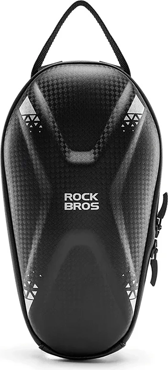 Çantë për timon Rockbros 3011006301, 1.3 L, me porta USB-A/USB-C, e zezë