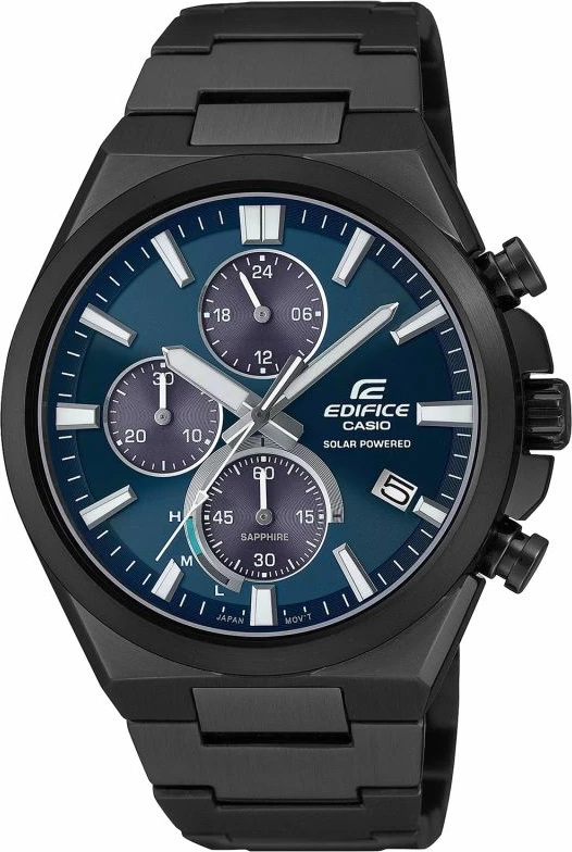 Orë dore për meshkuj Casio Edifice, argjendtë