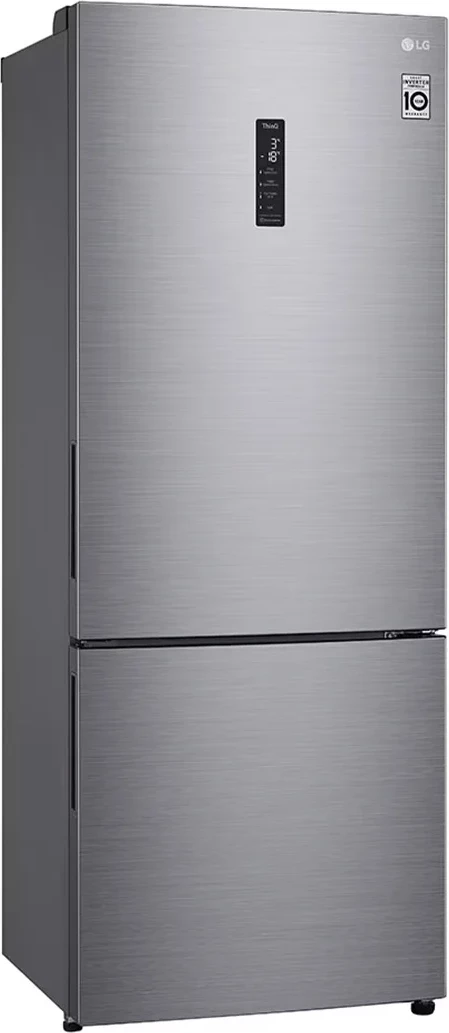 Frigorifer kombinim LG GBB566PZHMN 185/70 cm, Smart Inverter Compressor, Platinum Silver
