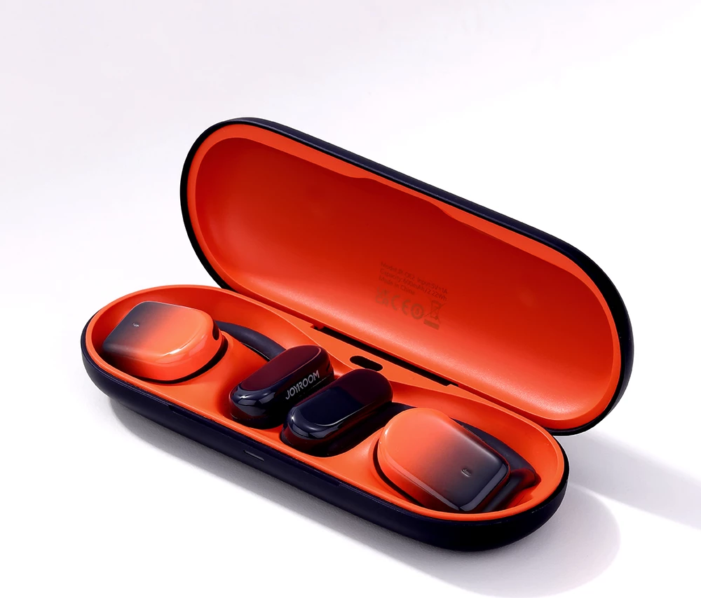 Kufje wireless TWS Joyroom Openfree JR-OE2, Bluetooth 5.3, ANC, portokalli