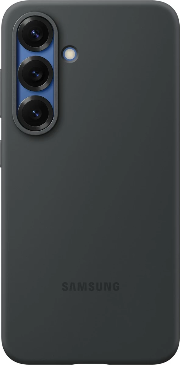 Mbështjellës Samsung Silicon Case S25, i zi