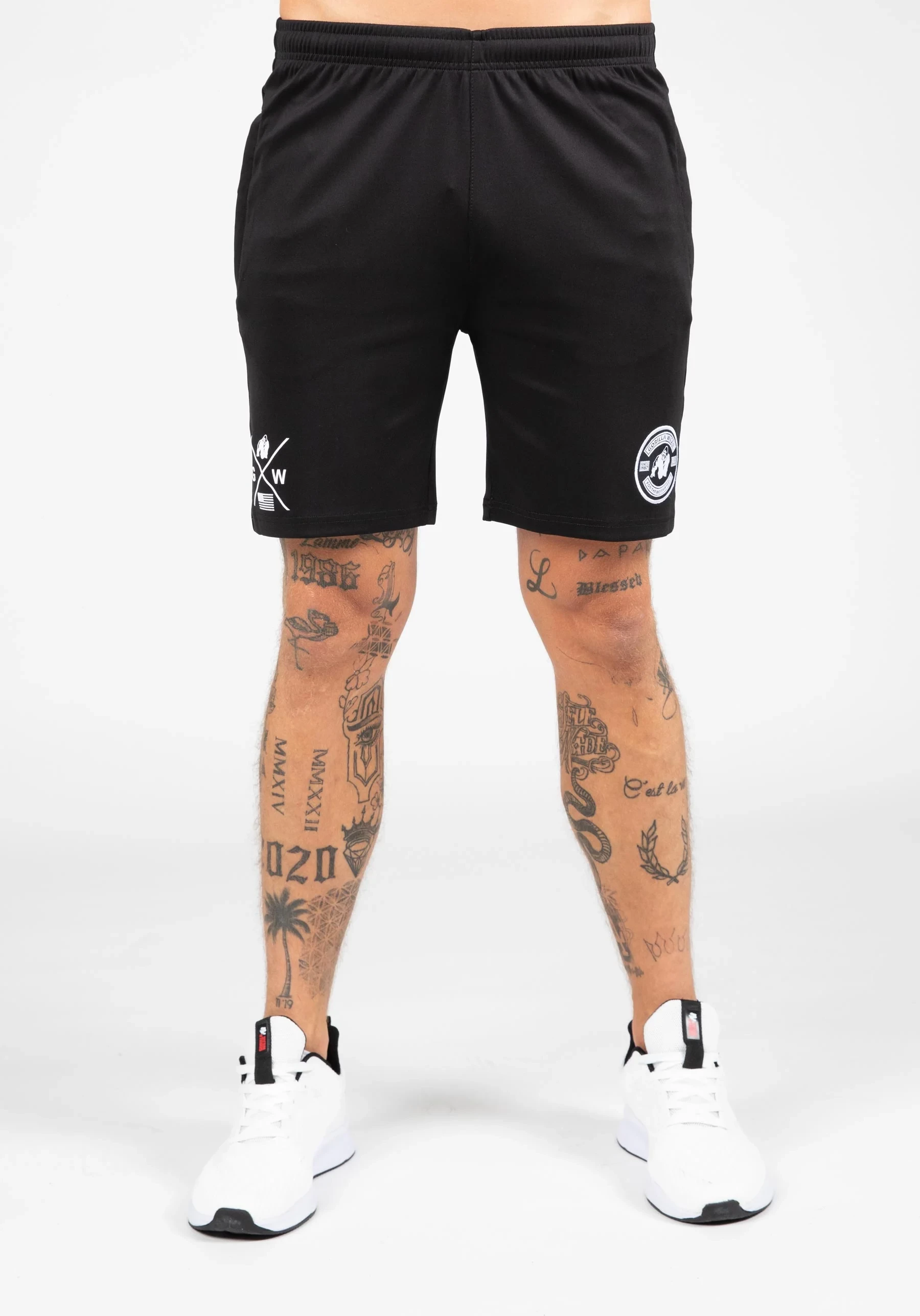 Vernon Track Shorts - Black [Madhësia: 2XL]
