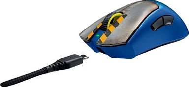 Maus Razer DeathAdder V3 Pro Fortnite Edition, wireless + USB Type-C, 30000 DPI, multikolor