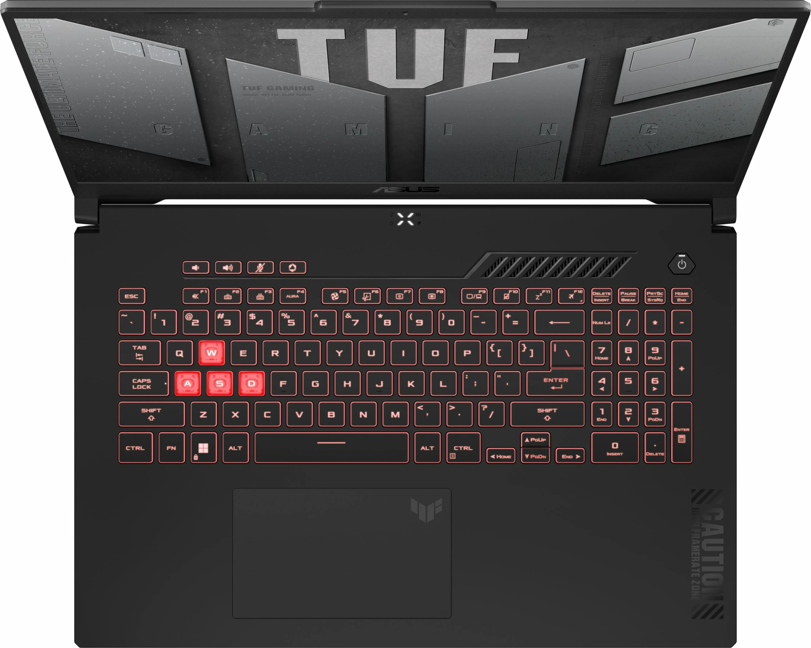 Laptop gaming ASUS TUF Gaming A17 FA707NV-HX051W, Ryzen 5, RTX 4060, 16GB RAM, 1TB SSD, gri