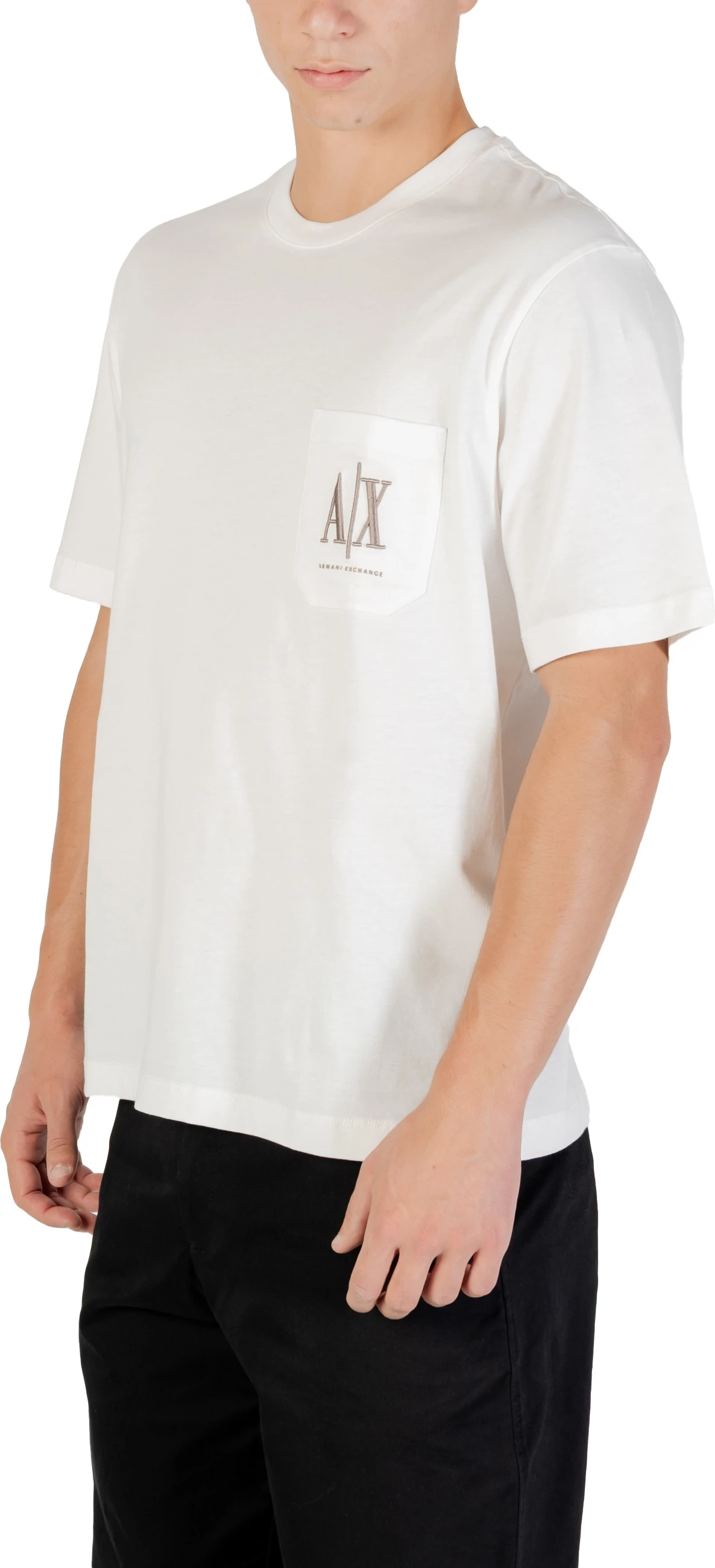 Maicë për meshkuj Armani Exchange XM000366 AF12308, krem [Madhësia: L]