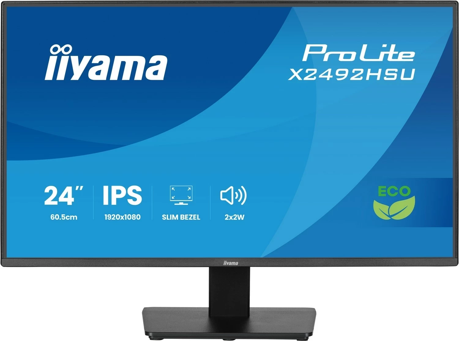Monitor iiyama ProLite X2492HSU-B1, 24 inch, IPS, Full HD, e zi
