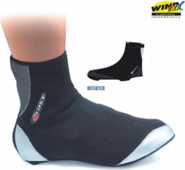 Mbulesë këpucësh për biçikletë Gist, e zezë