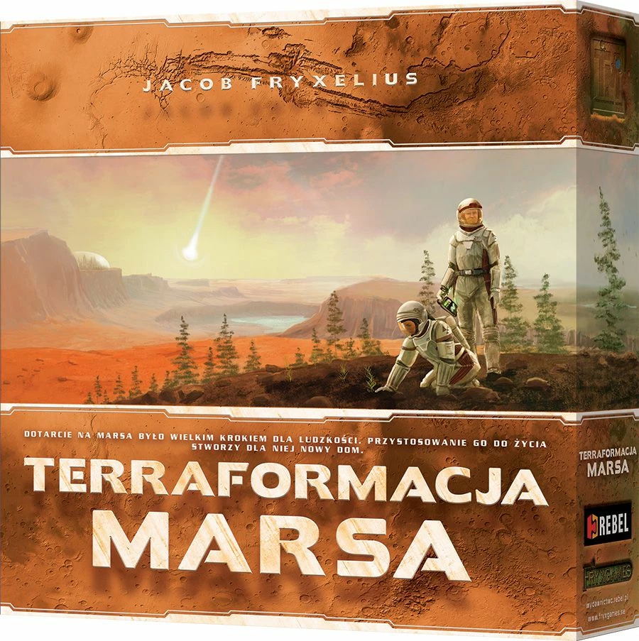 Lojë tavoline Rebel Terraforming Mars, strategjike-ekonomike, 1-5 lojtarë, 120 min, në polonisht