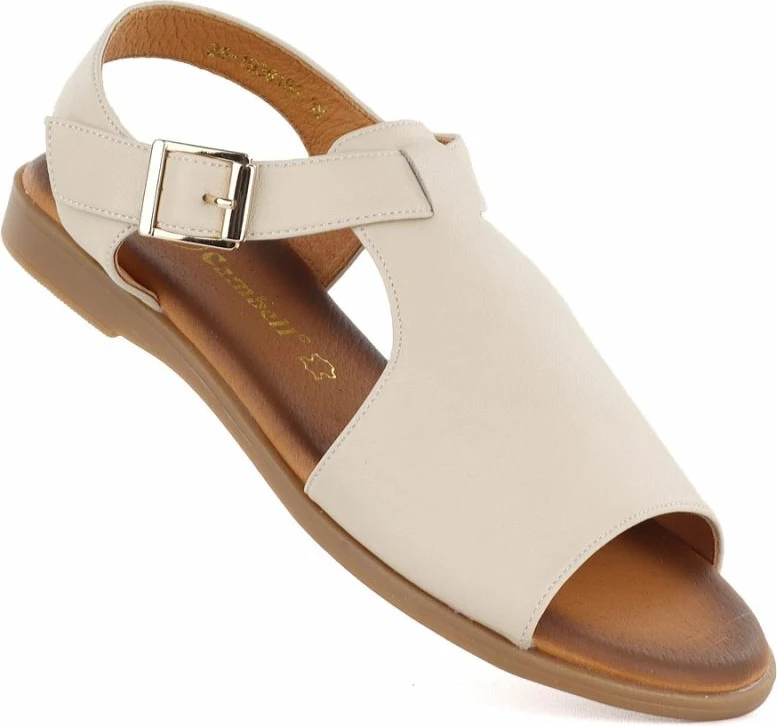 Sandale femrash Cambell 19391, bezhë