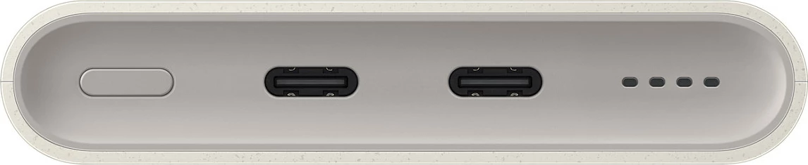 Powerbank Samsung EB-P3401XUEGWW, 10000mAh, 25W PD, 2x USB-C, bezhë