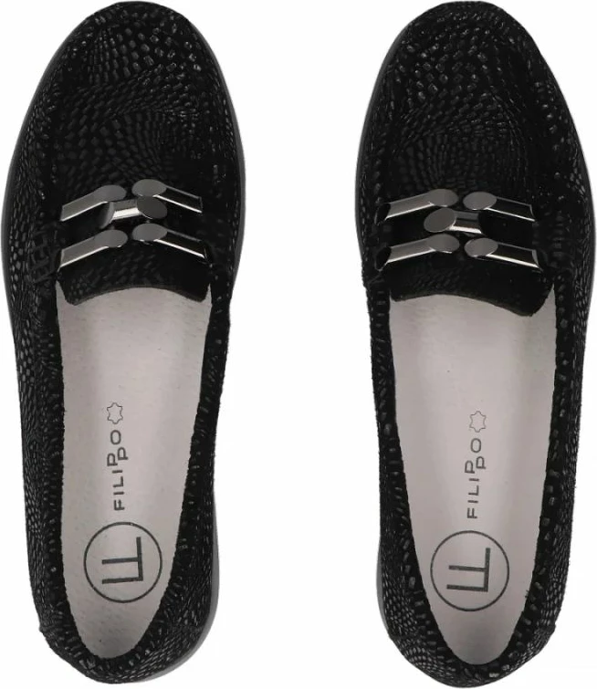 Këpucë për femra Filippo DP7652, të zeza