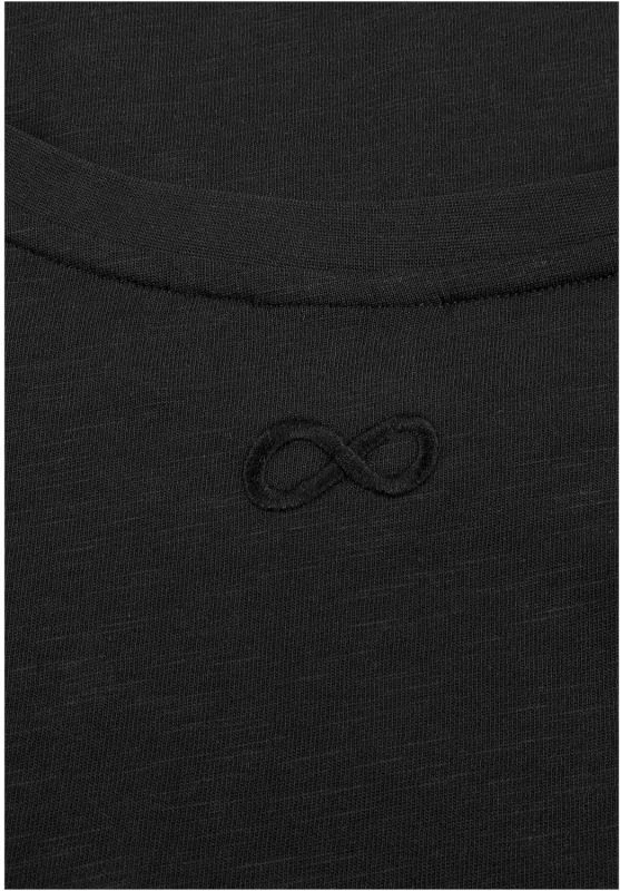 Maicë Prosto Jacquard Label KL261MTEE1042, e zezë [Madhësia: XL]