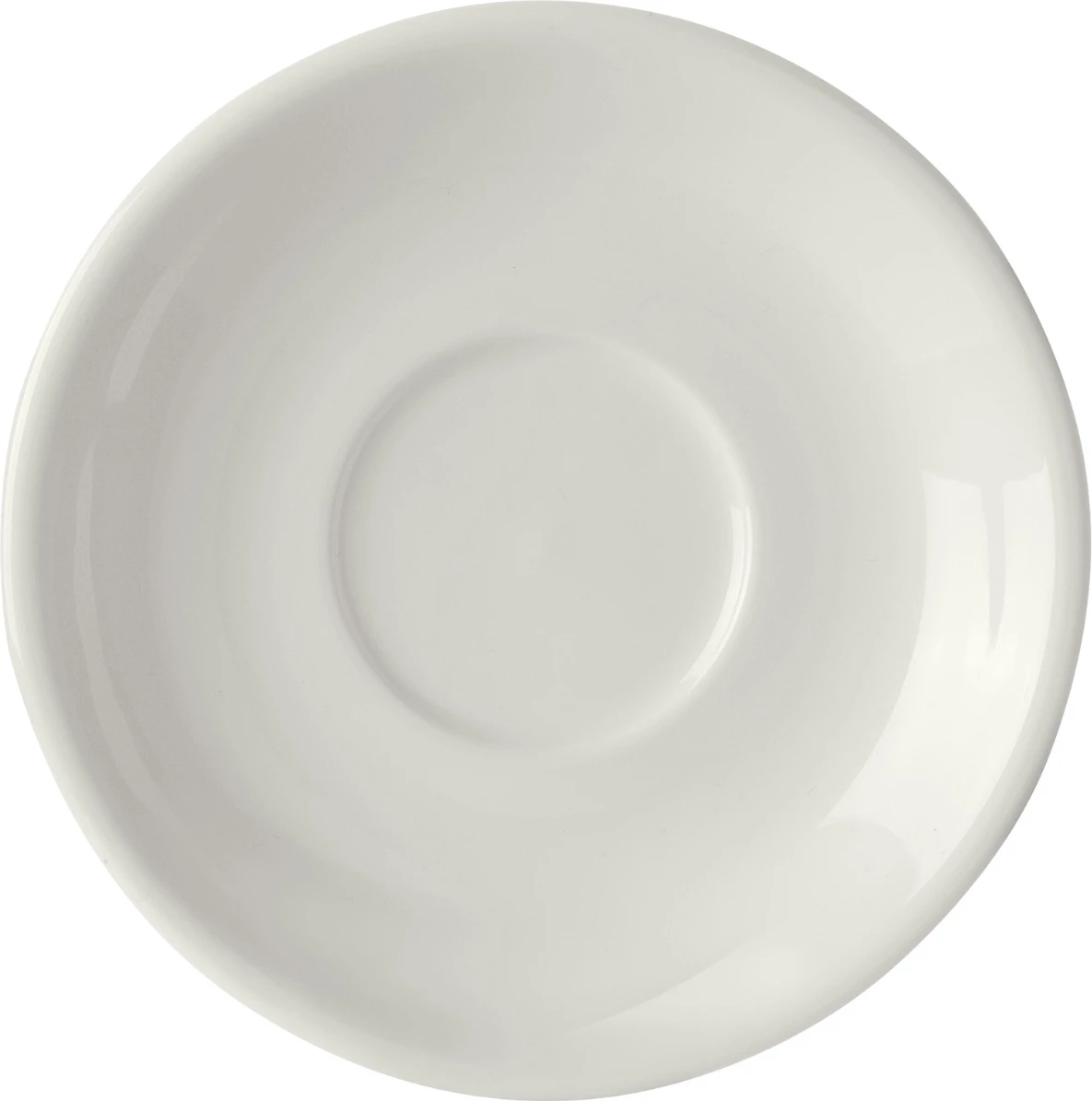 Nënfilxhan kapuçino Fine Dine Pure Crema 160 mm i stivueshëm, krem, set 8 copë