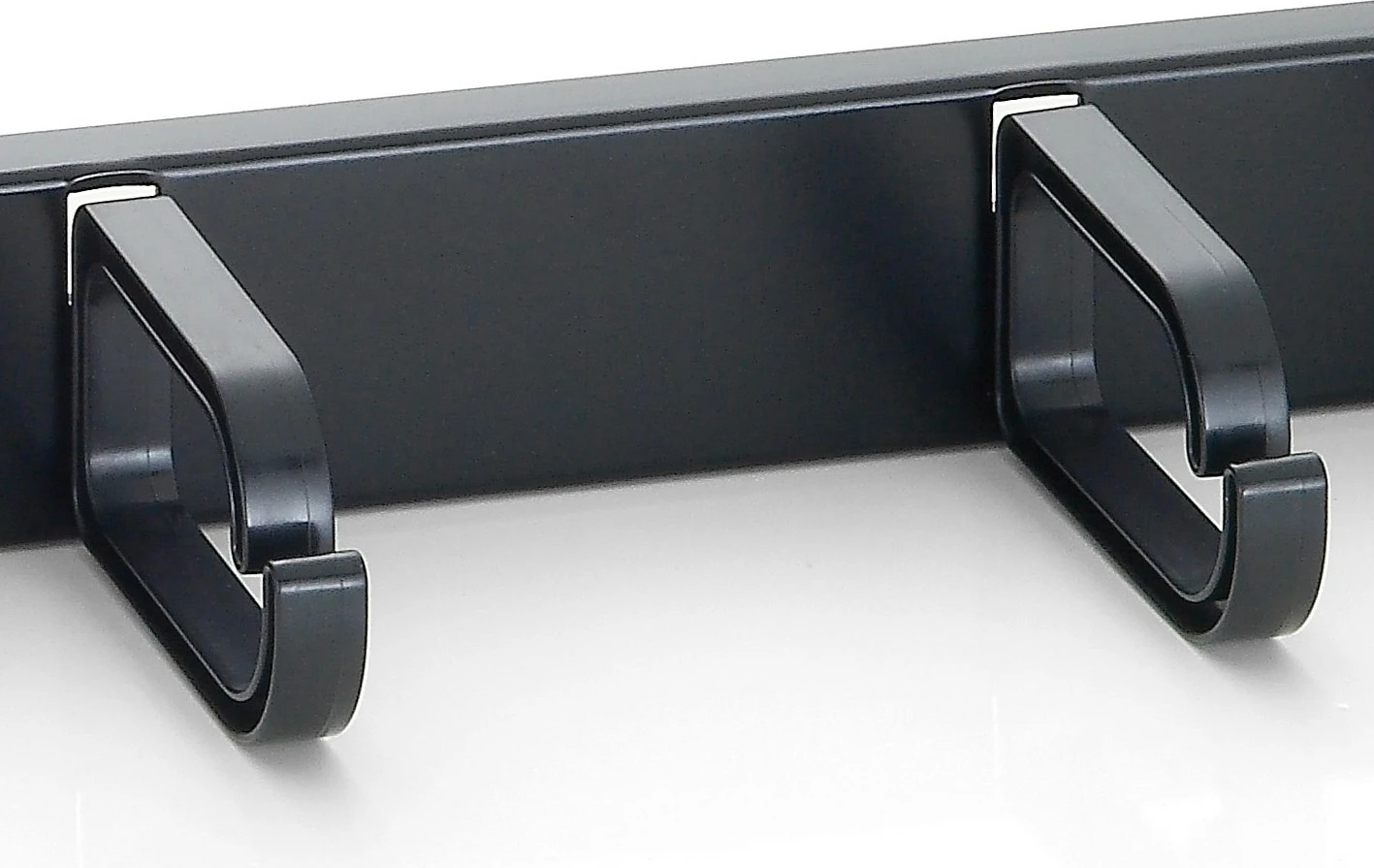 Panel menaxhimi kabllosh Equip 19" rack, plastikë/çelik, 1U, i zi