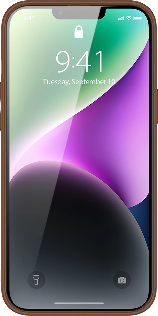 Mbështjellës Dux Ducis Yolo për iPhone 14, Kafe