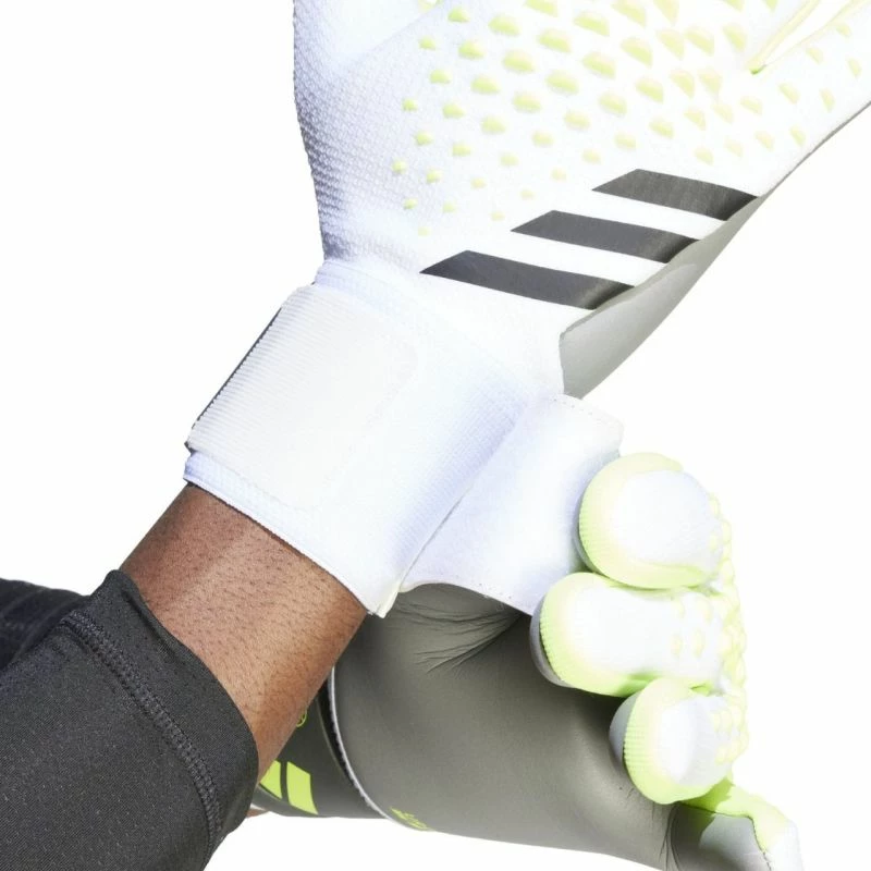 Doreza portieri adidas Predator, për meshkuj, të bardha dhe gri