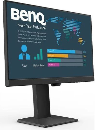 Monitor BenQ BL2486TC (9H-LMMLB-QBE) 24" TFT/LCD, e zezë