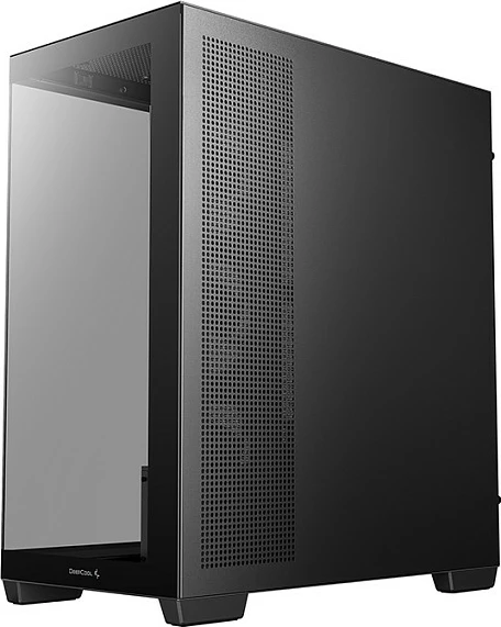 Kasë Deepcool CG580 4F V2, Midi Tower, xham i temperuar, RGB, e zezë