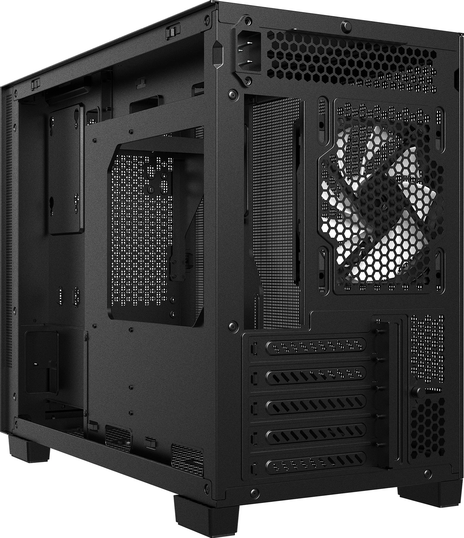 Kasë XPG VALOR MESH NANO, Midi Tower, micro ATX/Mini-ITX, USB-C, e zezë