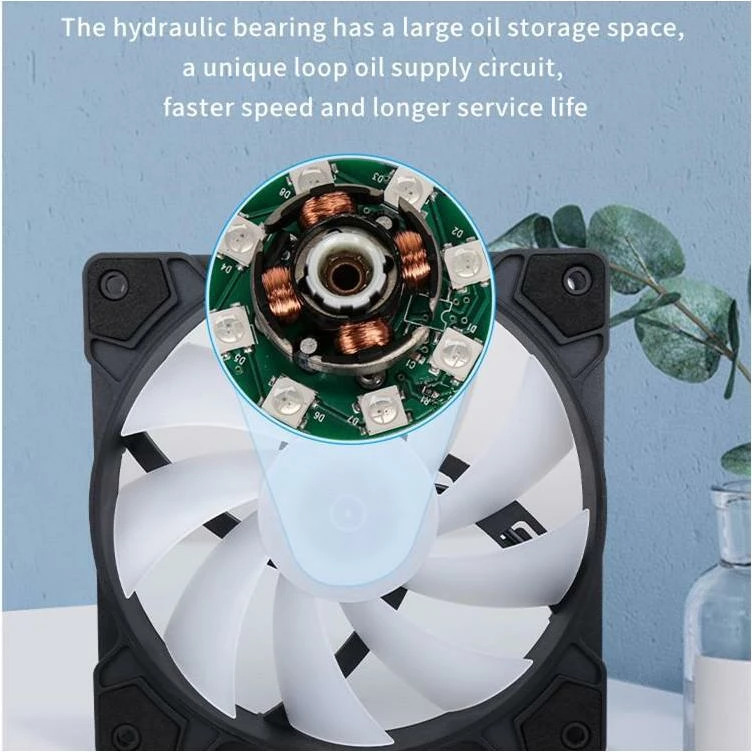 Ventilator Ftohës Për Kompjuter SAMA BLB 3 IN 1 ARGB fan kt (Zezë)