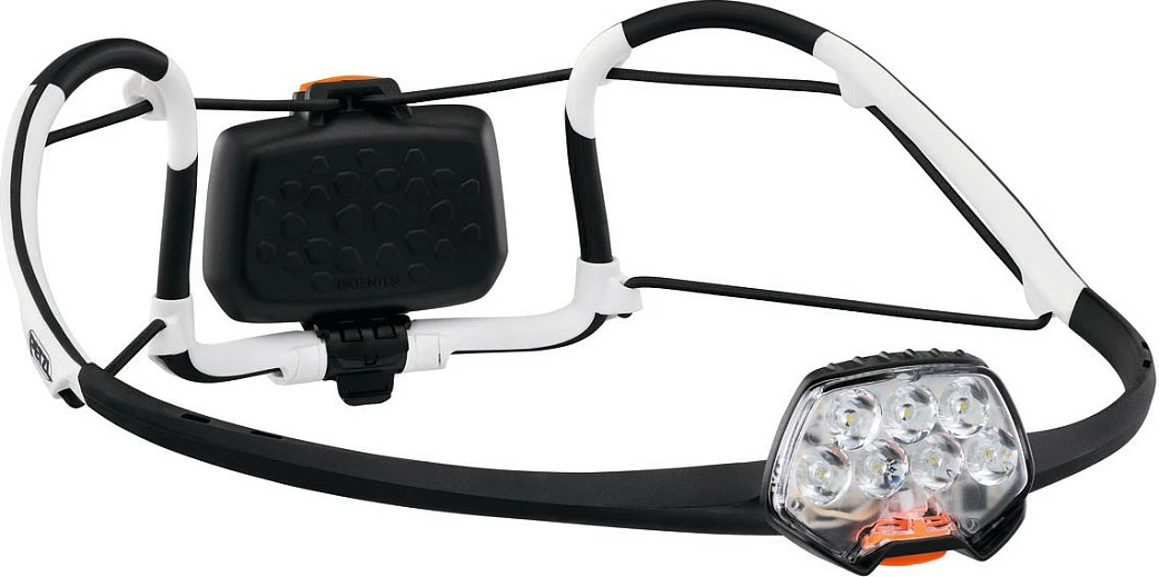 Lampë koke Petzl IKO, 500 lm, IPX4, 3xAAA, zi/bardhë