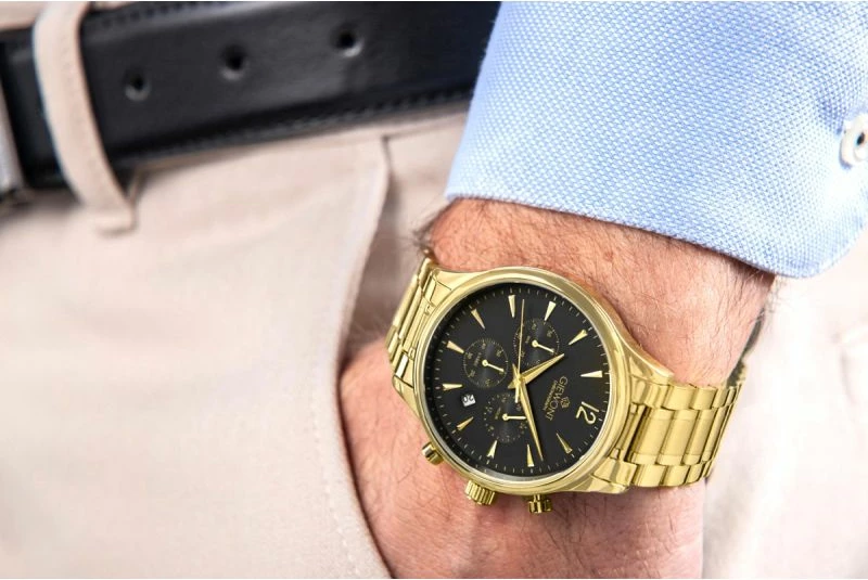 Orë dore për meshkuj Giewont, e zezë