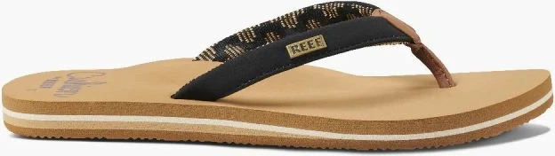 Flip-flop për femra Reef, bezhë/zeza