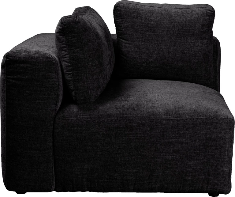 Fotelë këndore BOX me krah të kthyeshëm, ngjyrë antracit VOGUE 17, 107x107x85