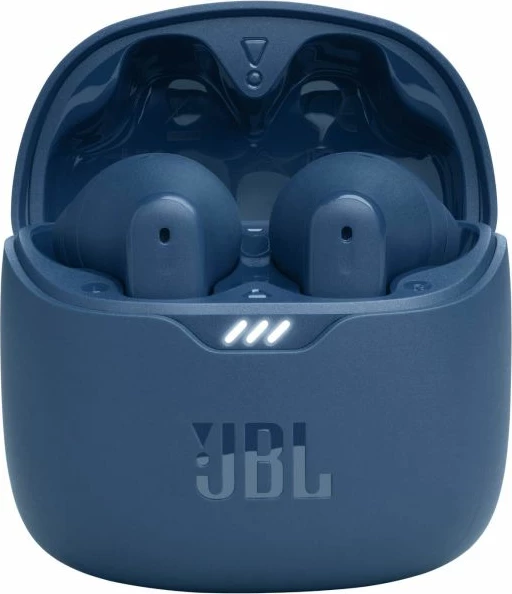 Kufje JBL Tune FLEX TWS BT5.2 me mikrofon, True Wireless, ANC, me kuti karikimi, blu