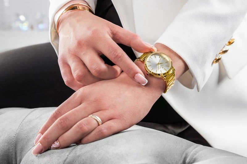 Orë dore femrash Giewont GW2360-B2, gold silver