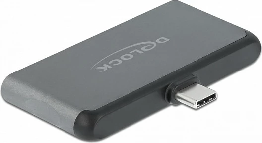 Docking station mini DeLOCK për iPad Pro, USB-C, HDMI 4K 60Hz, PD 100W, gri